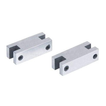 Σετ depth stop Insize 6143 για παχύμετρα λουκιών, δύο μεταλλικά μπλοκ με βίδες σύσφιξης