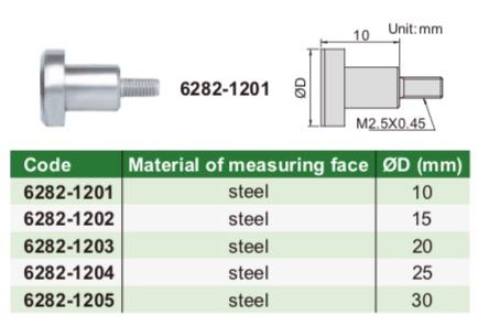 Επίπεδες Μύτες για Ρολόι Γράφτη Insize