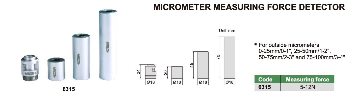 6315 - Μετρητής Δύναμης Μικρομέτρου