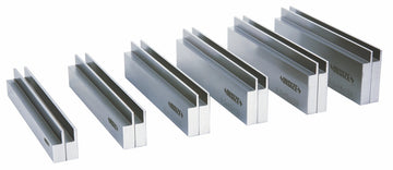 Insize 6534-6 parallels set, grooved metal blocks in various sizes