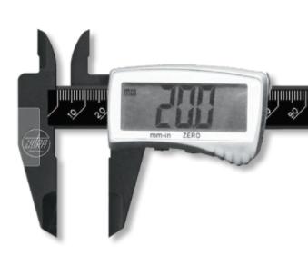 Παχύμετρο Ψηφιακό Πλαστικο Ultra