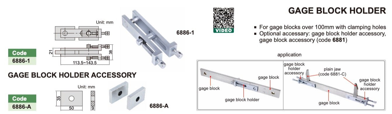 6886 - Gage Block Holder