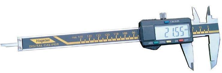 Παχύμετρο Ψηφιακό για Αριστεροχειρες Hogetex