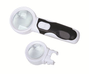 Μεγεθυντικός Φακός  με δυο φακούς - 6x  10x με LED Insize