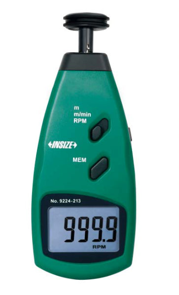9224-213 - Digital Tachometer - Speedometer - Contact (low cost) — Όργανα  Μέτρησης