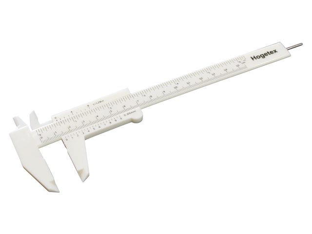 Παχυμετρο Βερνιερος πλαστικό οικονομικό - 0.1mm Hogetex