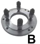 Πλακάκια Bayonett για Τσόκ Τόρνου TOS IUS Tos