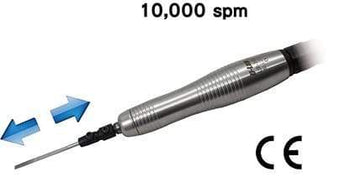 Αεροεργαλείο lapping παλινδρομικό Ece AR-300 10.000 spm, μεταλλικό σώμα με άξονα και σήμανση CE