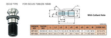 BT-531 - Pull Studs ISO-B Type για ISO JIS 7388 2 B TYPE