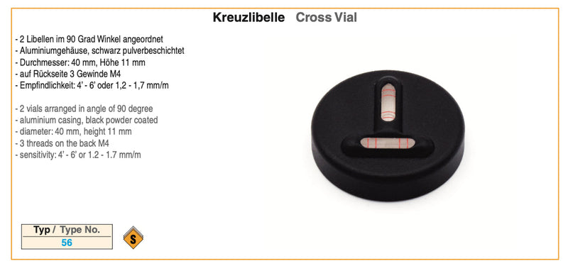 Αλφάδι Μικρό 40 x 11 mm Richter