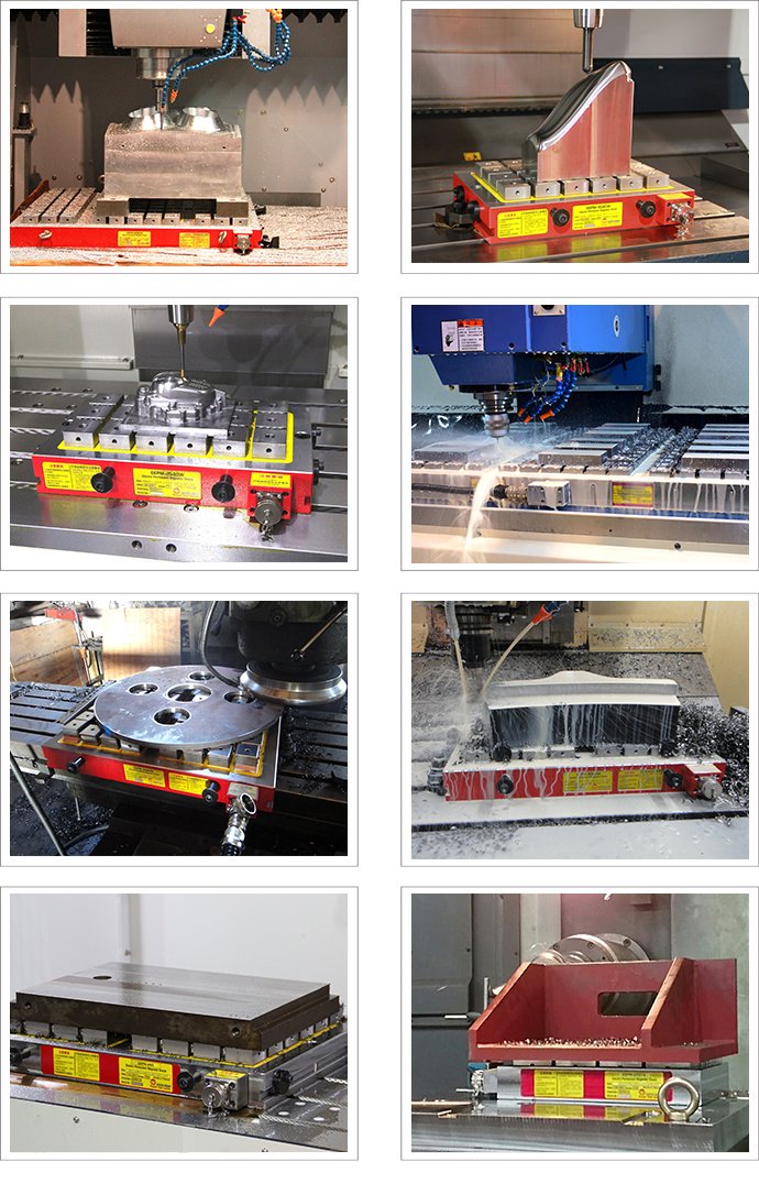 Electro-Permanent Magnetic Chuck Type B Poles 50x50 mm Ece