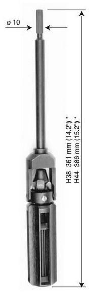 H38 - Κεφαλή Honing για Δράπανα - Χειροκίνητη Διαστολή Ø38-56mm