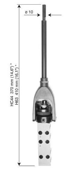 H63 - Κεφαλή Honing για Δράπανα  - Χειροκίνητη Διαστολή Ø63.5-140 mm