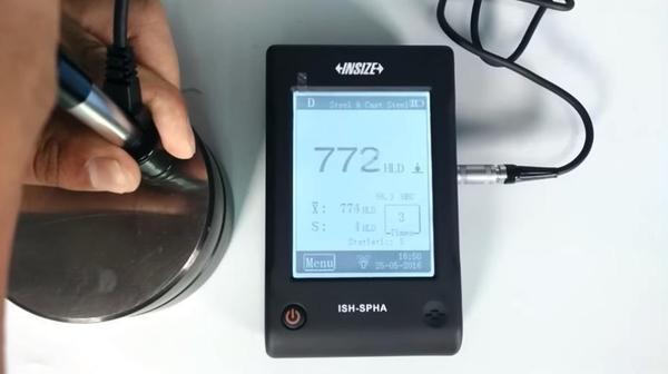 ISH-SPHA - Φορητό Σκληρόμετρο Αναπήδησης Leeb  με Εκτυπωτή
