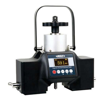 Μαγνητικό σκληρόμετρο Rockwell Insize ISHR-D121 με ψηφιακή οθόνη και μαύρη βάση επιτραπέζιου τύπου
