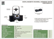 Μαγνητικό Σκληρόμετρο Rockwell Insize