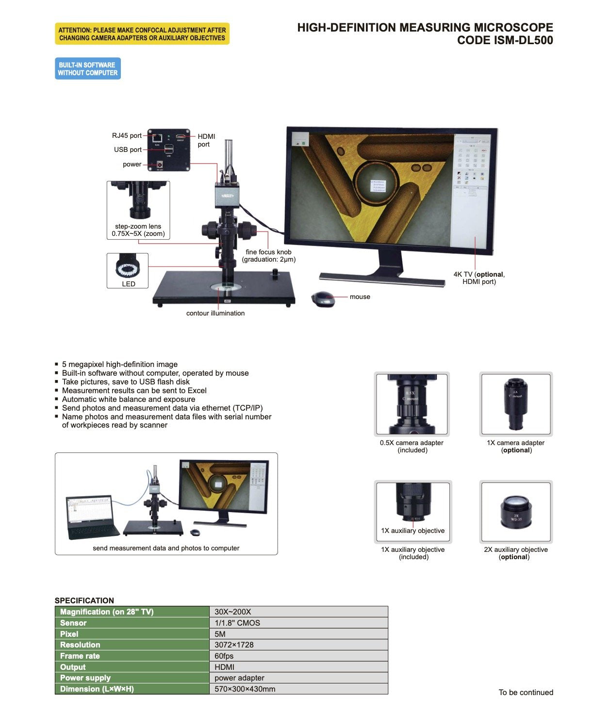 Digital Microscope 4K 15X-100X Insize | Measuring Instruments — Όργανα ...