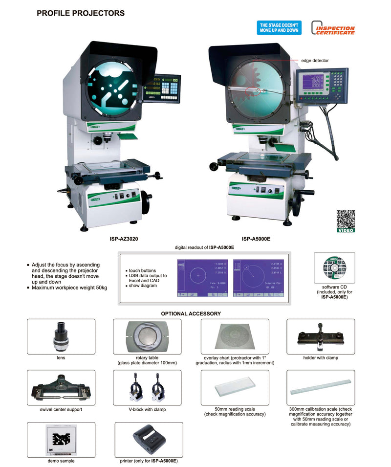 Profile Projector Insize
