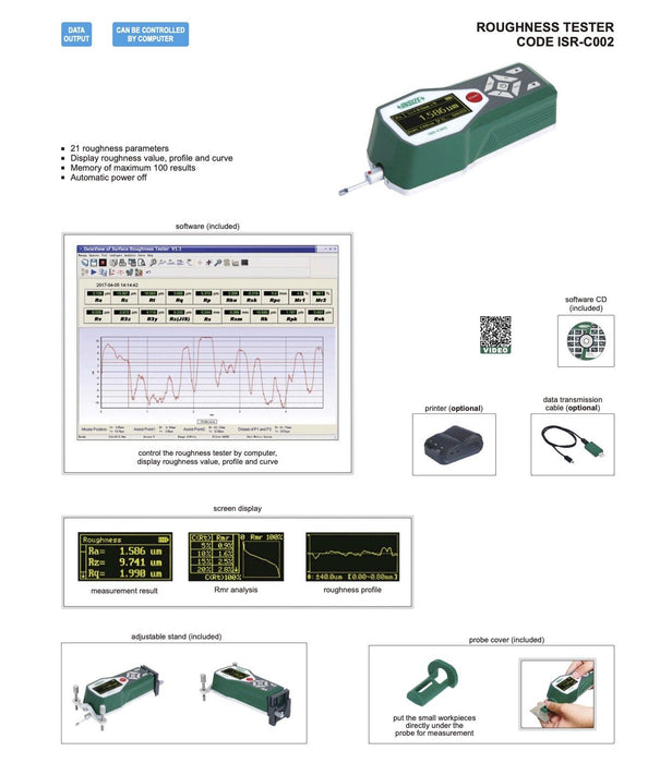 ISR-C002 - Τραχυμετρο- περιλαμβάνει Software