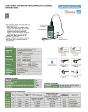 Παχύμετρο Υπερήχων - Through Coating Insize