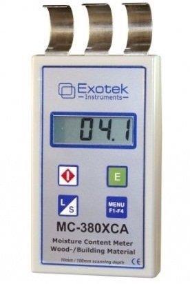 Υγρασιόμετρο - Σκυροδέματος, Μπετού, Τσιμέντου 3 Λαμών για μη Καταστροφικές Μετρήσεις για επαγγελματίες Exotek