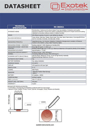 Υγρασιόμετρο - Σκυροδέματος, Μπετού, Τσιμέντου 3 Λαμών για μη Καταστροφικές Μετρήσεις για επαγγελματίες Exotek