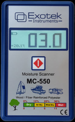 MC-550N - Υγρασιόμετρο για Σκάφη - Ιστιοπλοικά - Πολυεστέρα