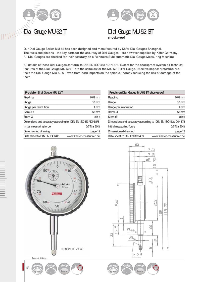 Ρολόι Γράφτη Kafer