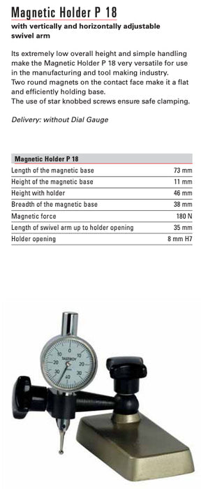 P 18 - Μαγνητική Βάση για ρολοι γραφτη