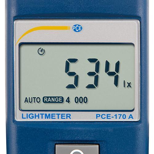 PCE-170 A - Φωτόμετρο - 40.000 lux με ανάγνωση 0.01 lux