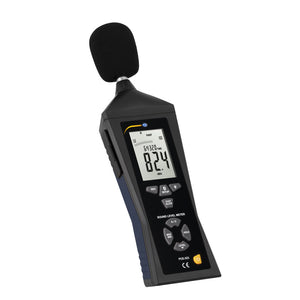 Environmental Sound Level Meter Class II - Bluetooth - iOS Android App - Memory 32700 measurements