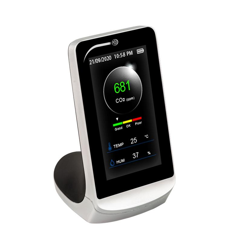 Ανιχνευτής CO2- Θερμόμετρο- Υγρασιόμετρο Pce