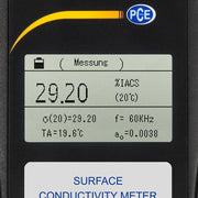 Μετρητής αγωγιμότητας μετάλλων PCE Instruments PCE-COM 20 με οθόνη LCD και ένδειξη %IACS 29.20