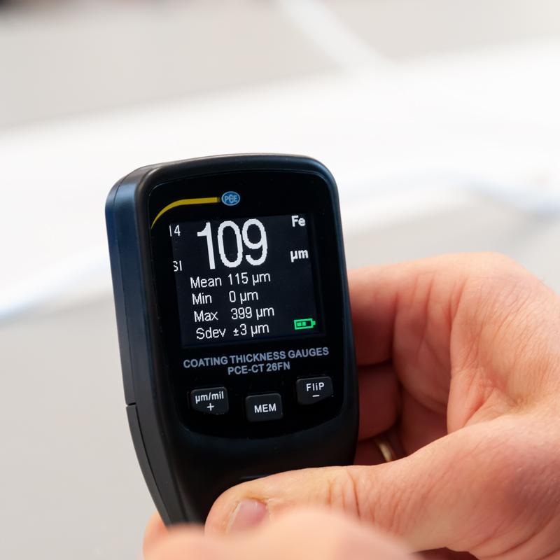 Παχύμετρο Επικάλυψης - Βαφής Ferous και NonFerous Pce