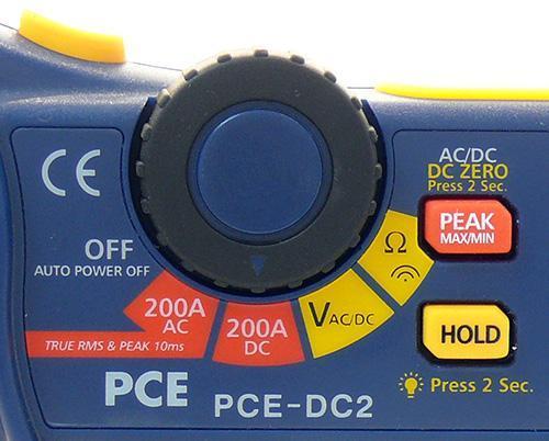 PCE-DC2 - Aμπεροτσιμπίδα - Πολύμετρο