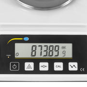 Οθόνη και πλήκτρα ζυγού χαρτιού PCE Instruments PCE-DMS 1100 με ψηφιακή ένδειξη και κουμπί CAL