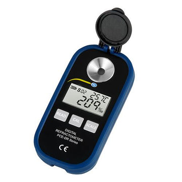 Ψηφιακό διαθλασίμετρο αλατότητας PCE Instruments PCE-DRS 1 με οθόνη LCD και καπάκι αισθητήρα, μπλε-μαύρο σώμα