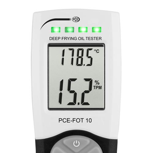 PCE-FOT 10 - Θερμόμετρο Λαδιού - Μετρητής θερμικής-οξειδωτικής καταπόνησης τηγανελαίου TPM