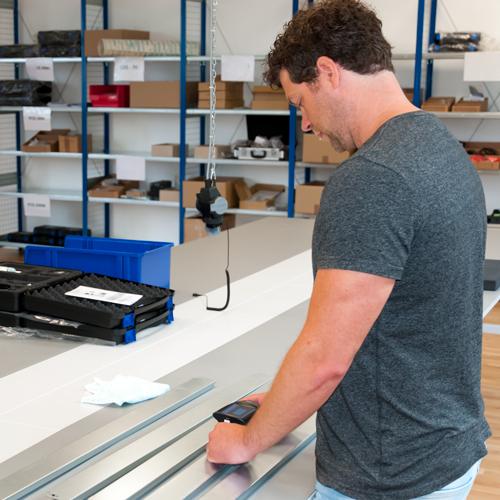 Στιλπνόμετρο 60° με εύρος 0-200 GU (μάρμαρο, πλαστικό) Pce