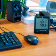 Υγρασιόμετρο - Θερμόμετρο Χώρου με δυνατότητα επιτοίχιας τοποθέτησης - datalogger Pce