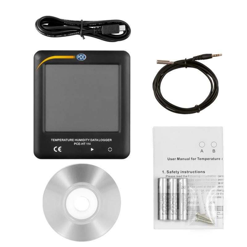 Υγρασιόμετρο - Θερμόμετρo Ψυγείου με καλώδιο 2m Pce