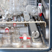 USB data logger θερμοκρασίας PCE-HTD 125 σε θάλαμο πλυντηρίου εργαστηριακών γυάλινων σκευών