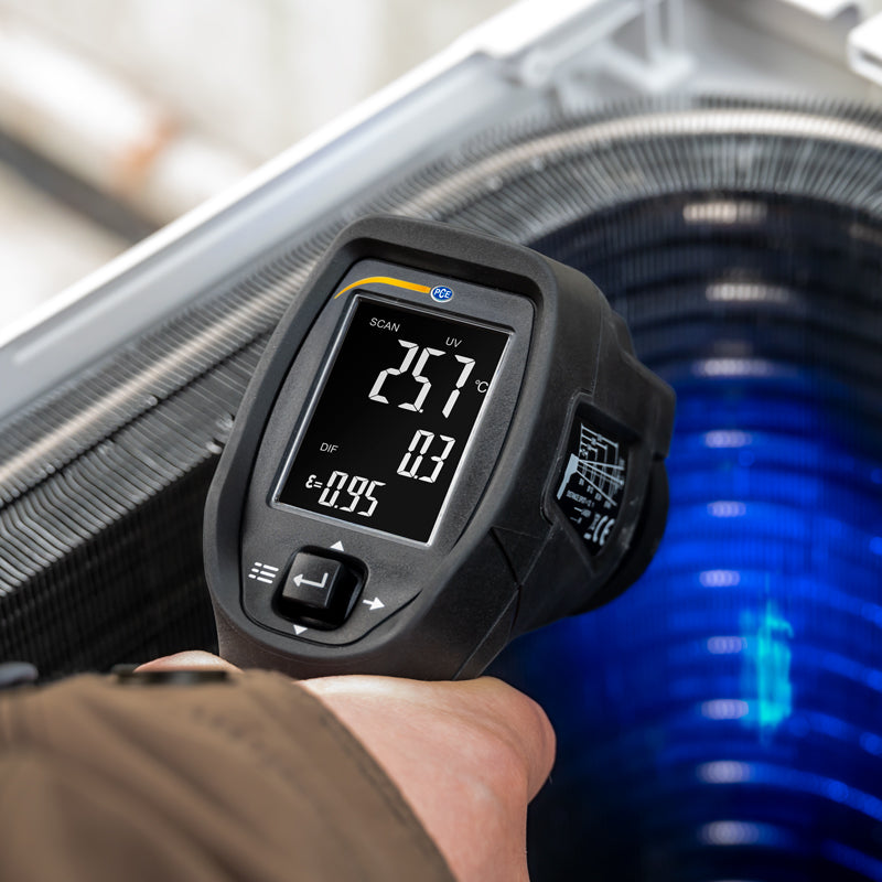 Θερμόμετρο Υπερύθρων Laser έως 500°C Pce