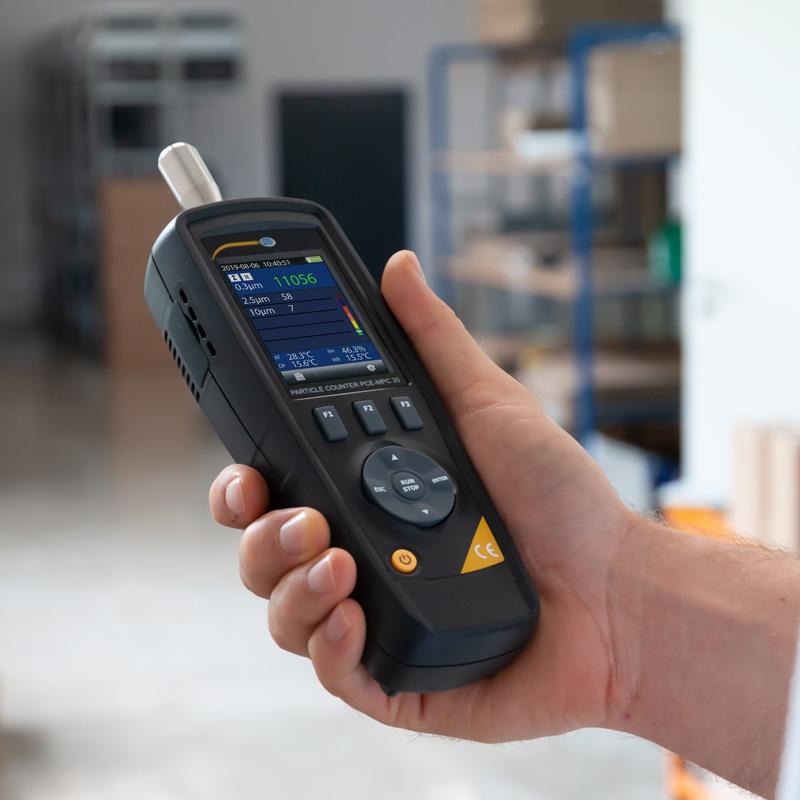 Μετρητής Σκόνης - Ποιότητας Αέρα - PM2.5 / PM10 - Datalogger - SD Card Pce