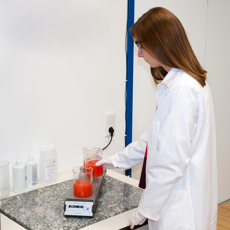 Θερμαινόμενος μαγνητικός αναδευτήρας 5 θέσεων 456 x 118 mm Pce