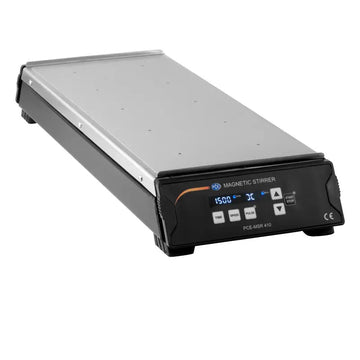 Μαγνητικός αναδευτήρας 10 θέσεων PCE Instruments PCE-MSR 410 με ανοξείδωτη πλάκα και ψηφιακή οθόνη ελέγχου