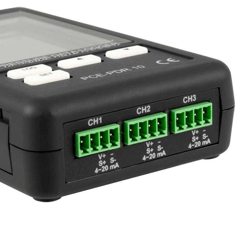 Ψηφιακό Μανόμετρο (δεν περιλαμβάνει sensor) μεχρι και 3 sensors Datalogger Pce