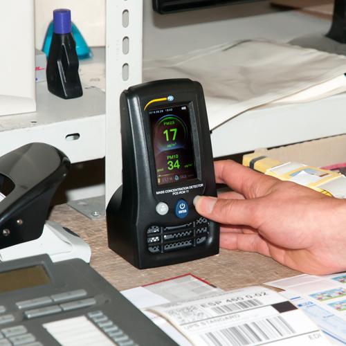 Μετρητής Σκόνης - Ποιότητας Αέρα - PM2.5 / PM10 - Συναγερμός - TVOC - Φορμαλδεΰδης - Datalogger Pce