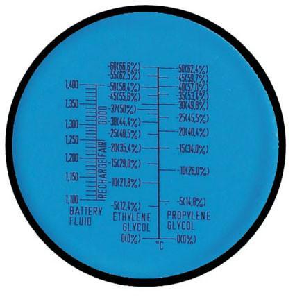 PCE-SG - Διαθλασίμετρο αντιψυκτικών υγρών, οξύ μπαταρίας, καθαριστικών προϊόντων