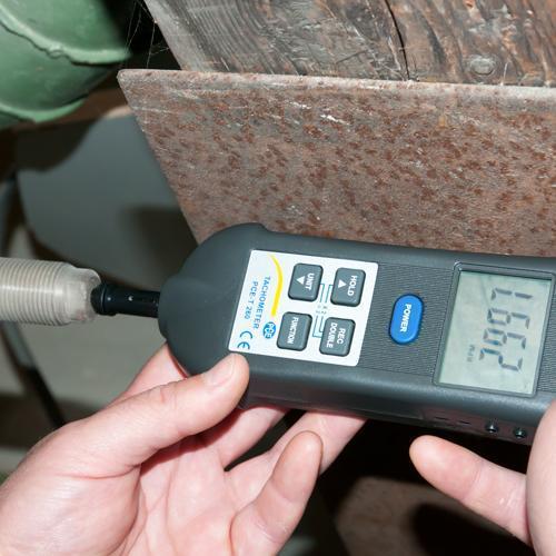 Ψηφιακό Στροφόμετρο - Στροβοσκόπιο - Laser και Eπαφής - Δυνατότητα μέτρησης θερμοκρασίας Pce